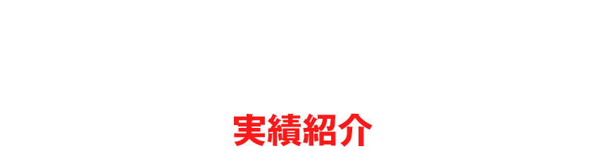 実績紹介